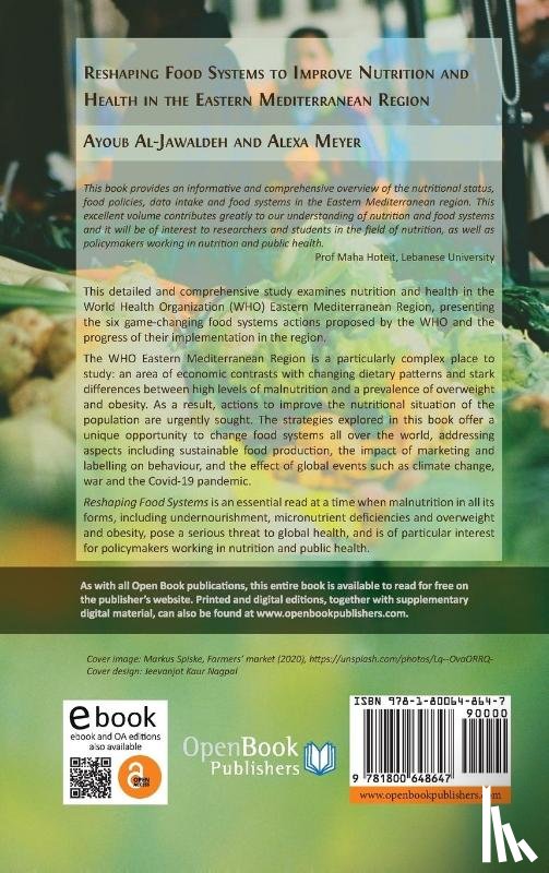 Al-Jawaldeh, Ayoub, Meyer, Alexa - Reshaping Food Systems to improve Nutrition and Health in the Eastern Mediterranean Region