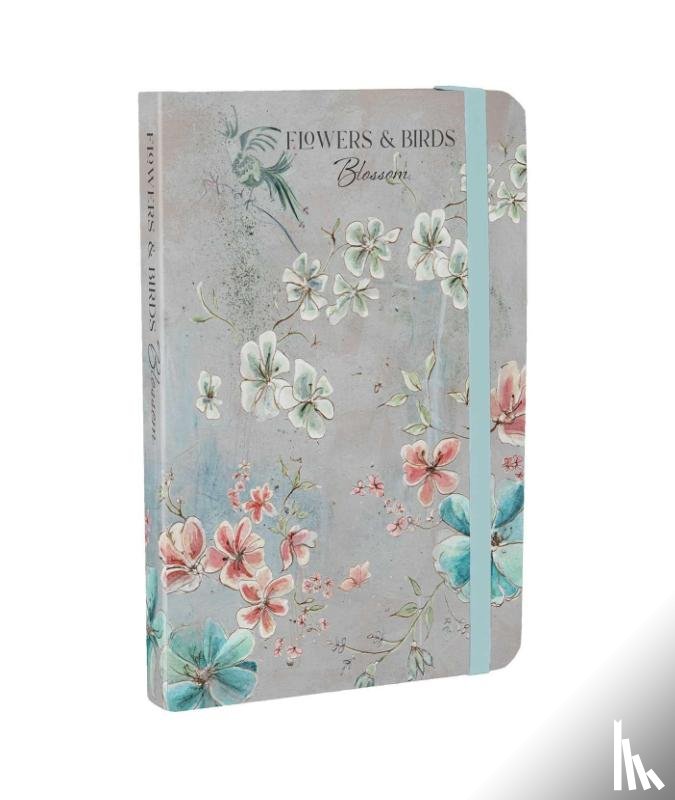  - Flowers & Birds Blossom A6 Notebook