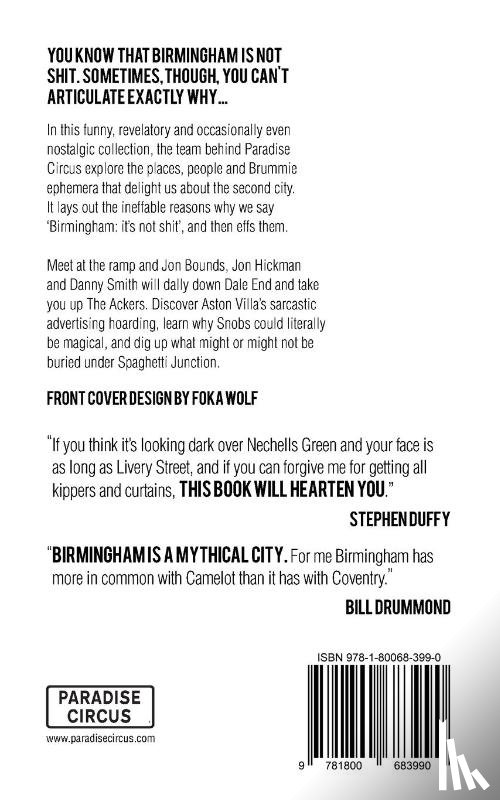 Bounds, Jon, Hickman, Jon, Smith, Danny - Birmingham: It’s Not Shit