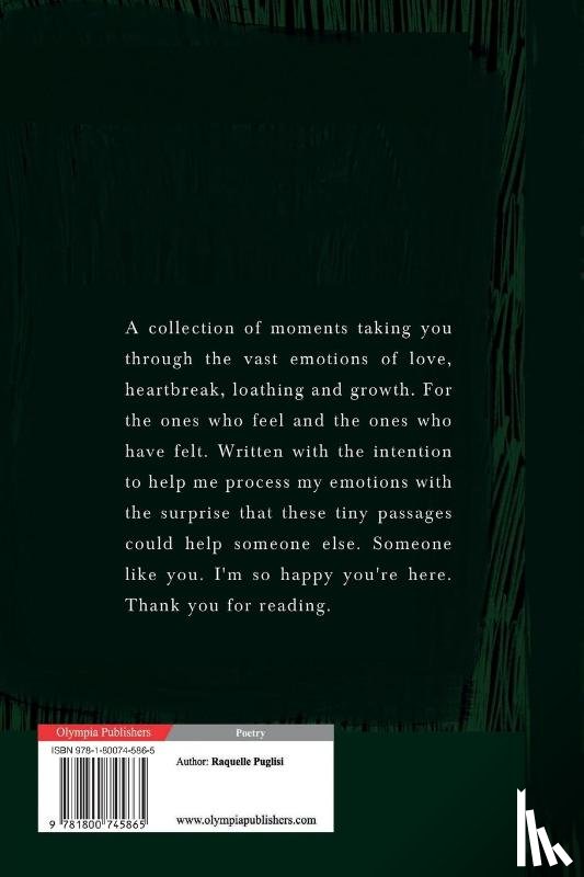 Puglisi, Raquelle - Tiny Passages to Pass the Time