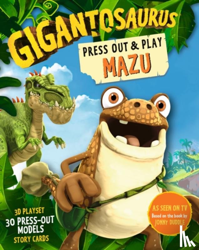 Cyber Group Studios - Gigantosaurus - Press Out and Play MAZU