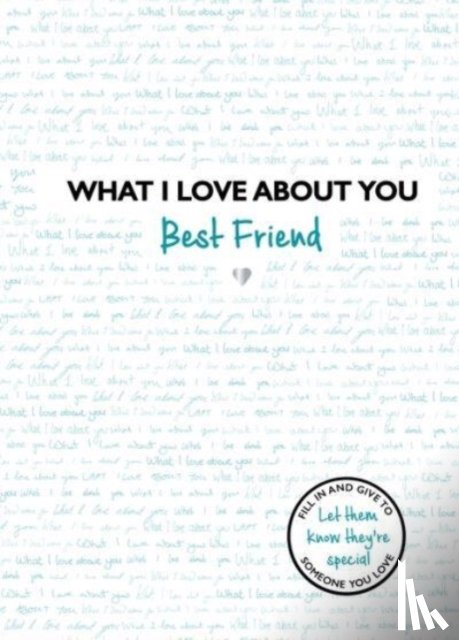 Studio Press - What I Love About You: Best Friend