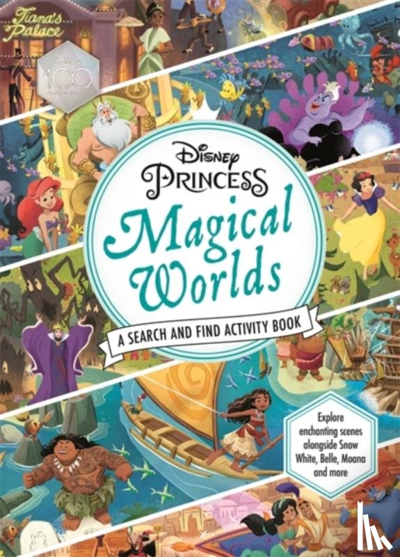 Walt Disney - Disney Princess: Magical Worlds Search and Find Activity Book