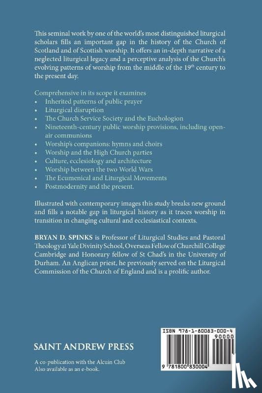 Spinks, Bryan D. - Scottish Presbyterian Worship