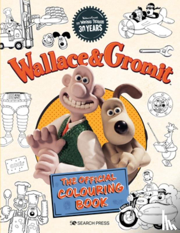 Aardman - Wallace & Gromit: The Official Colouring Book