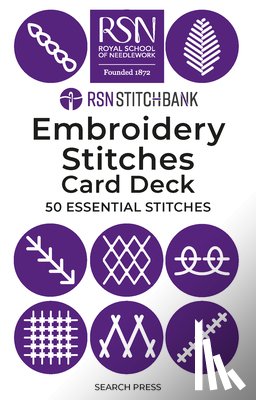 Royal School of Needlework - Rsn Stitch Bank: The Embroidery Stitches Card Deck: 50 Essential Stitches