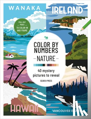 Search Press - Color by Numbers: Nature
