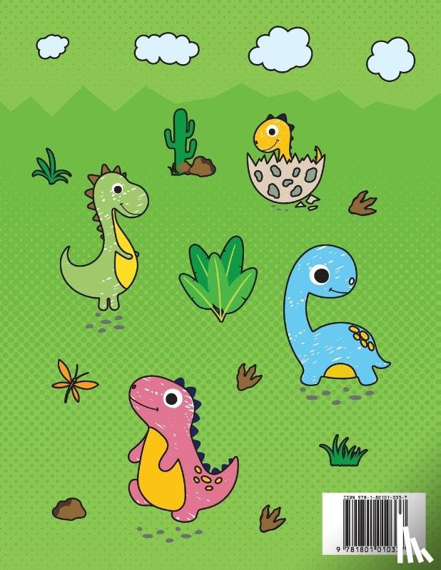 Brooks, Oliver - Dinosaur Coloring Book