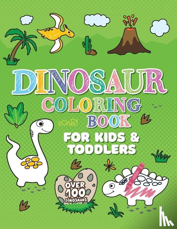 Brooks, Oliver - Dinosaur Coloring Book
