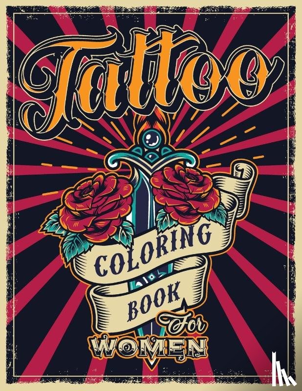 Mom, Swearing - Tattoo Coloring Book for Women