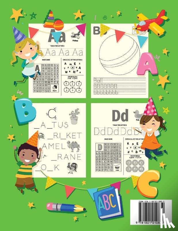Future Kid Press - My Best Letter Tracing Book