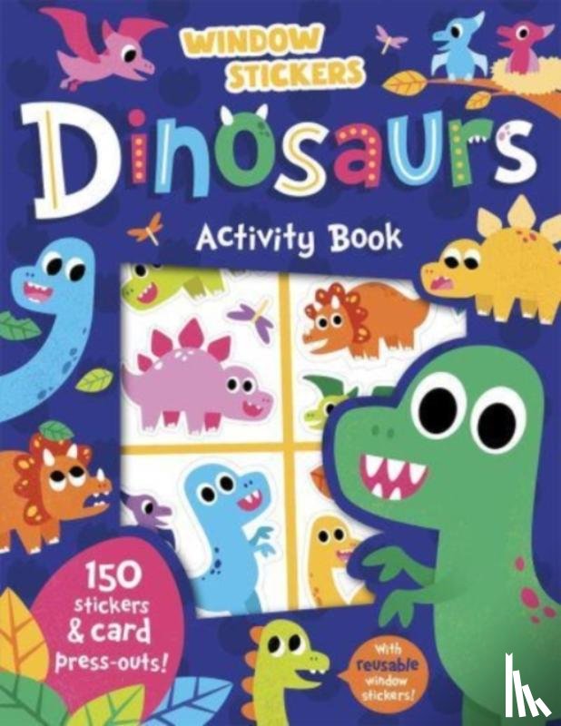 Barker, Alice - Window Sticker Dinosaurs