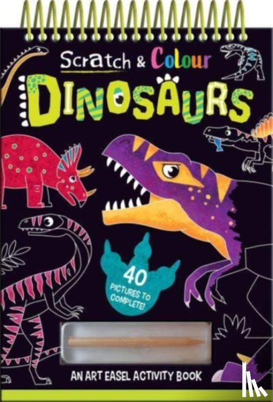 Copper, Jenny - Scratch and Colour Dinosaurs