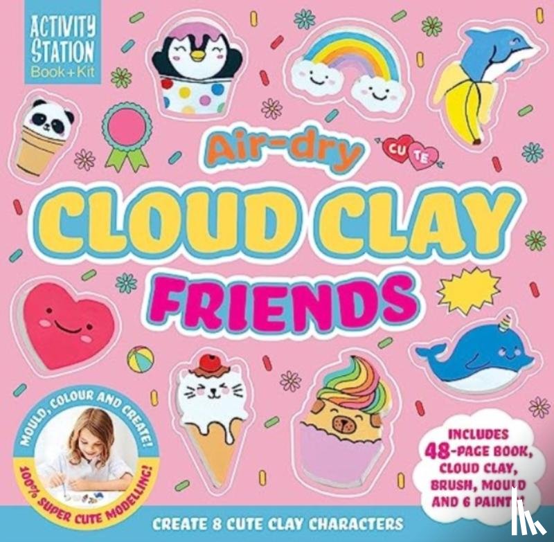  - Air-Dry Cloud Clay Friends