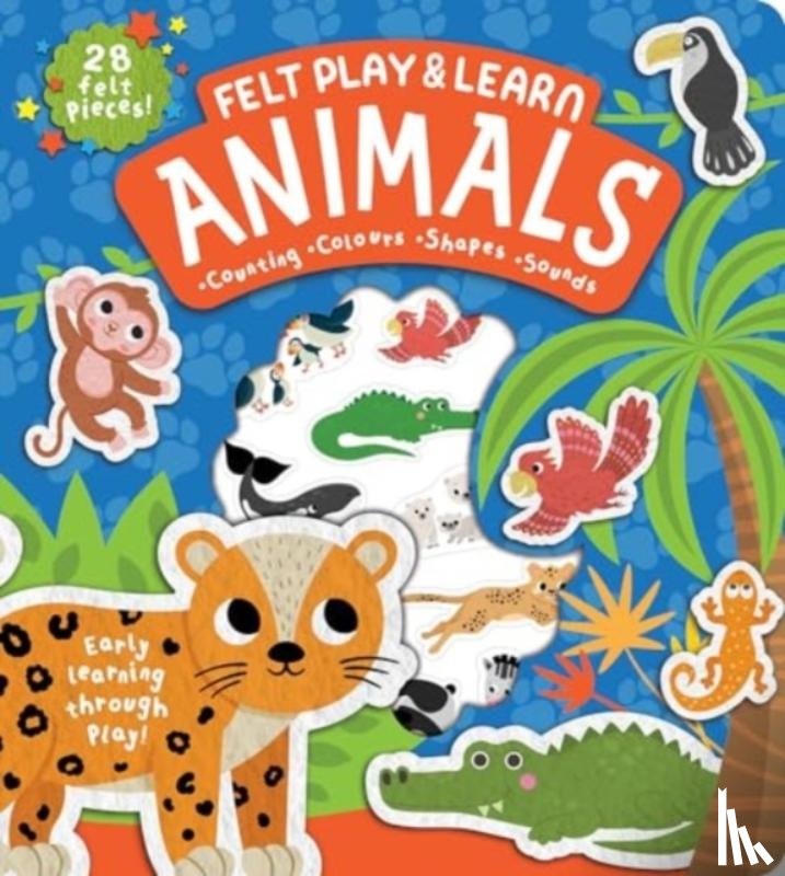 Barker, Alice - Felt Play & Learn Animals