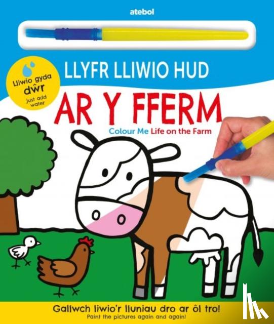 Priddy, Roger - Llyfr Lliwio Hud - Ar y Fferm / Colour Me - Life on the Farm