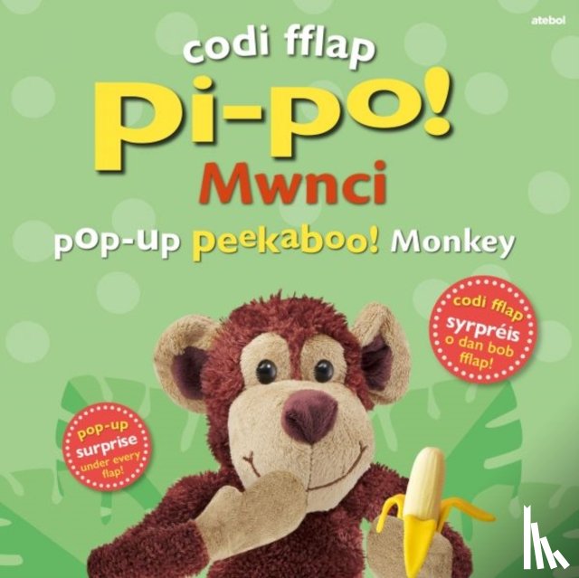 Sirett, Dawn - Codi Fflap Pi-po! Mwnci / Pop-up Peekaboo! Monkey