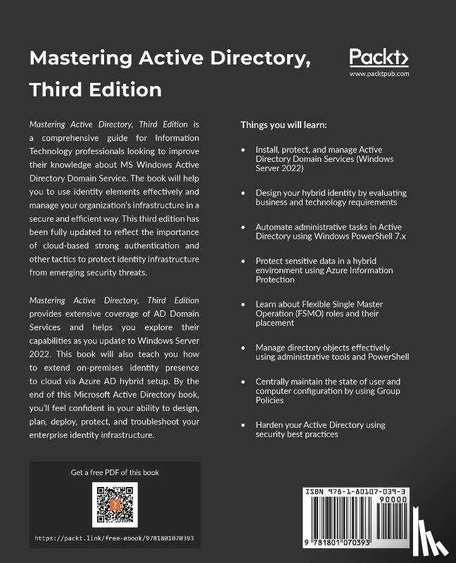 Francis, Dishan - Mastering Active Directory