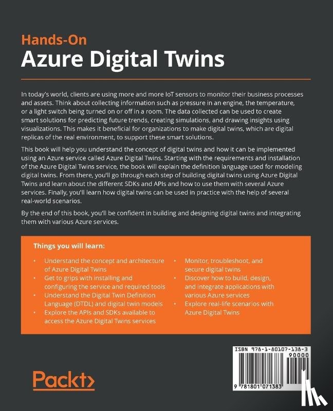 Meijers, Alexander - Hands-On Azure Digital Twins