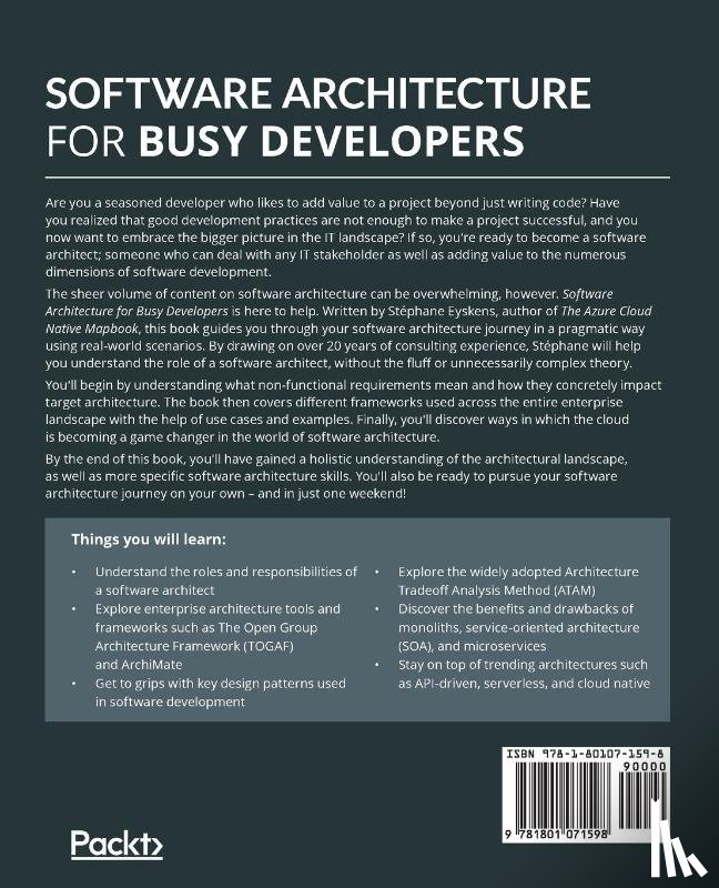 Eyskens, Stephane - Software Architecture for Busy Developers