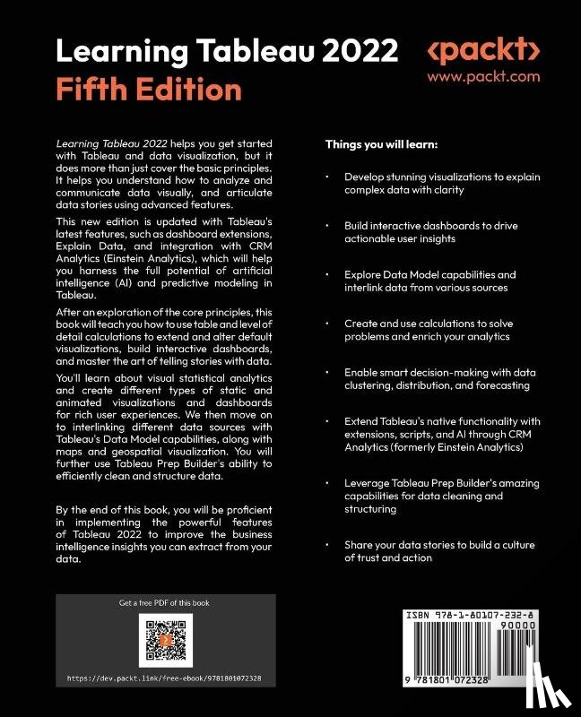 Milligan, Joshua N. - Learning Tableau 2022 - Fifth Edition