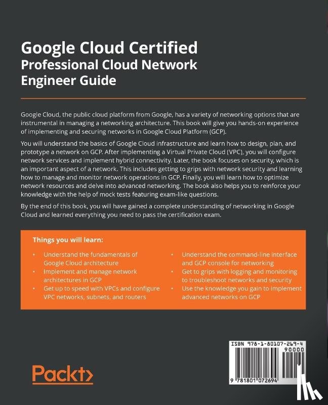 Ipsale, Maurizio, Gilioli, Mirko - Google Cloud Certified Professional Cloud Network Engineer Guide