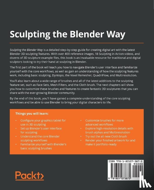 Greer, Xury - Sculpting the Blender Way