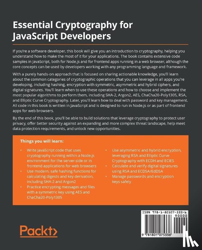 Segala, Alessandro - Essential Cryptography for JavaScript Developers