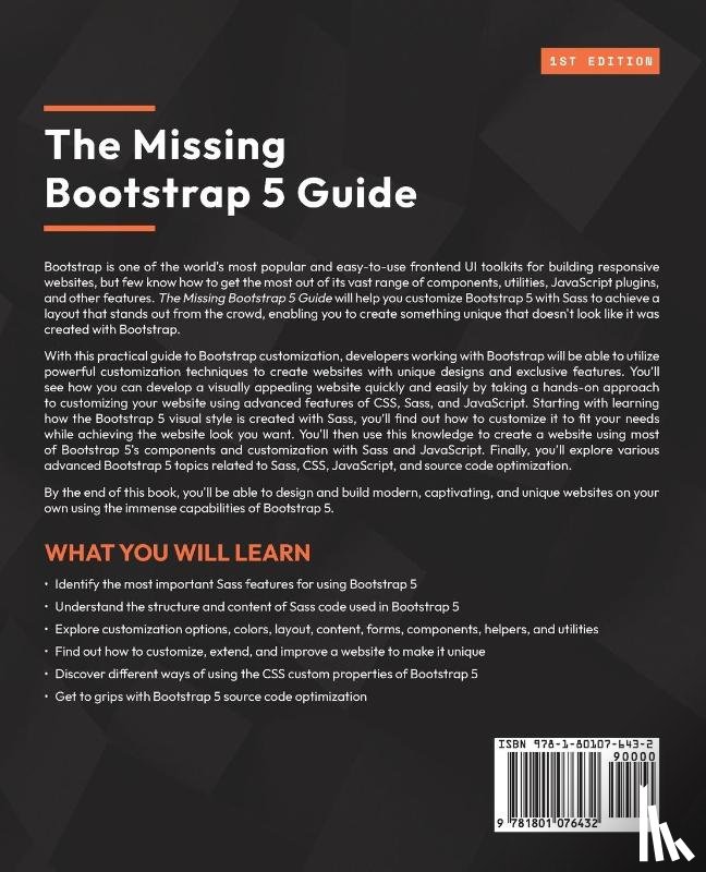 Jensen, Jeppe Schaumburg - The Missing Bootstrap 5 Guide