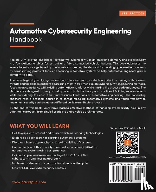 Nasser, Ahmad Mk - Automotive Cybersecurity Engineering Handbook