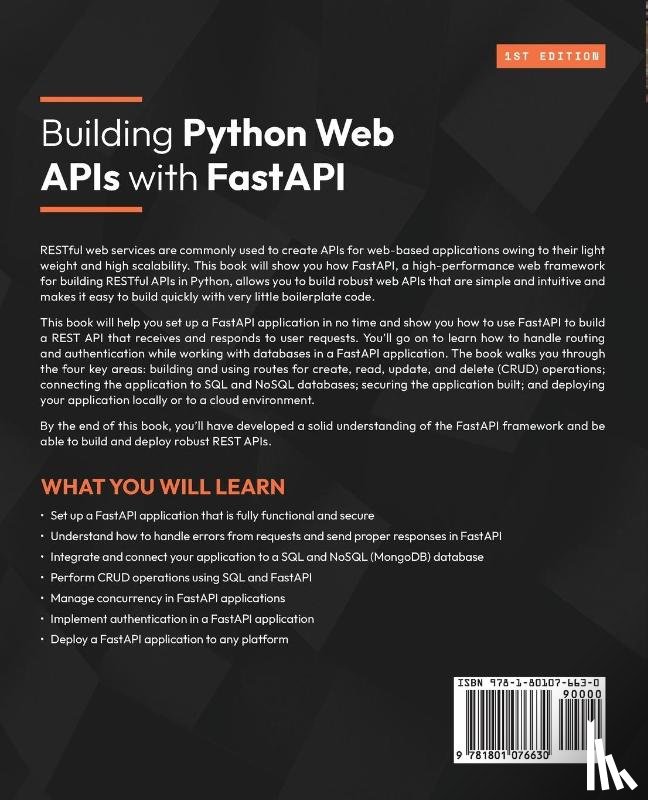 Adeshina, Abdulazeez Abdulazeez - Building Python Web APIs with FastAPI