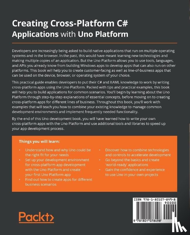 Lacey, Matt, Wagner, Marcel Alexander - Creating Cross-Platform C# Applications with Uno Platform