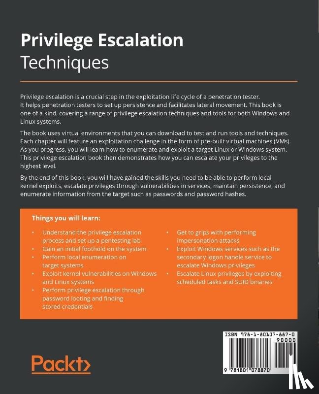 Ahmed, Alexis - Privilege Escalation Techniques
