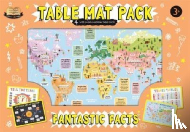 Autumn Publishing - Table Mat Pack: Fantastic Facts
