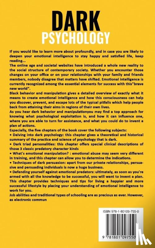 Polo Richard, Marco Eckharti - Dark Psychology