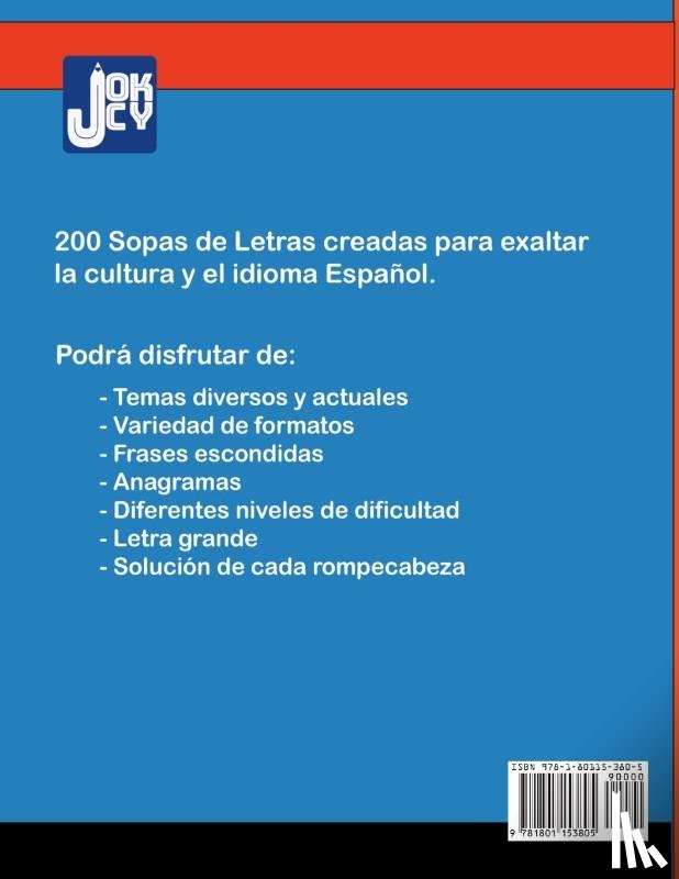 Books, Jocky - Sopa de Letras en Espanol