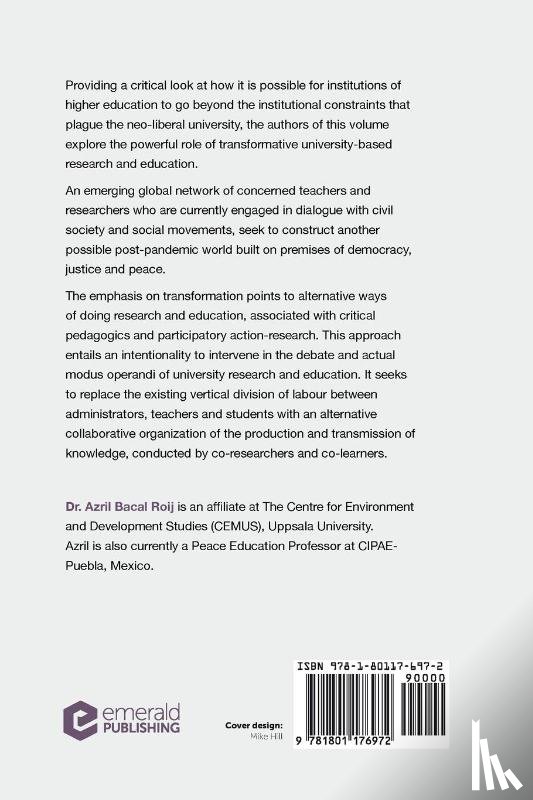  - Transformative Research and Higher Education