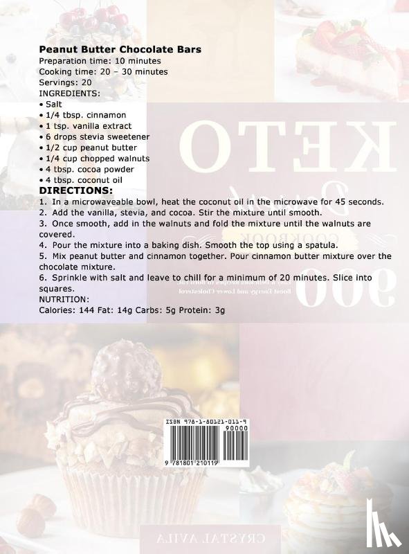 Avila, Crystal - Keto Dessert Cookbook