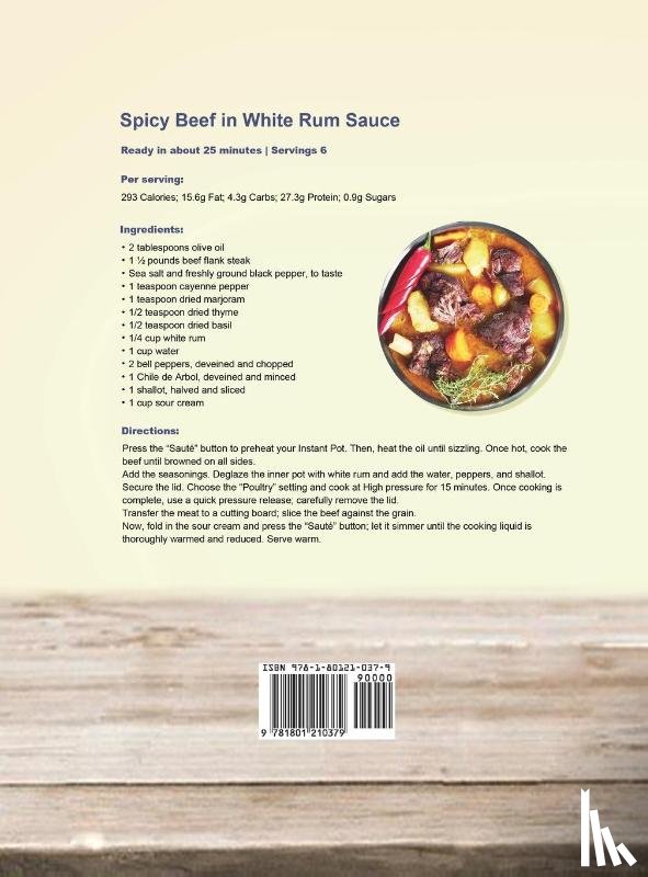 Roscoe, Alta - The Ultimate Instant Pot Cookbook