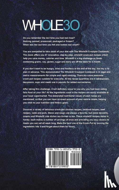 Madison, Carmella - The Whole30 Crockpot Cookbook