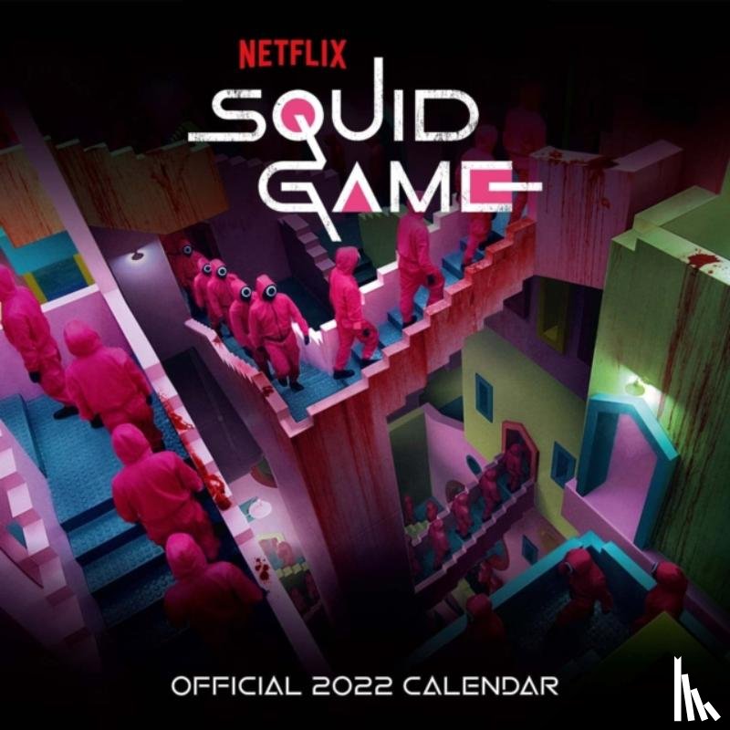  - Official Squid Game 2022 Calendar - Square Format Wall Calendar