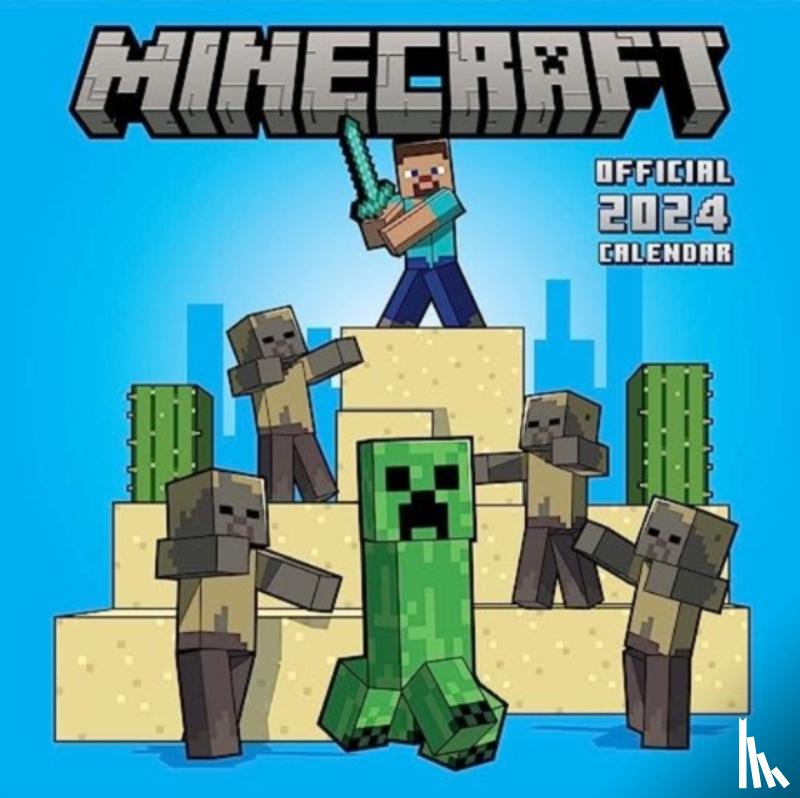 Danilo Promotion Ltd - Minecraft 2024 Square Wall Calendar