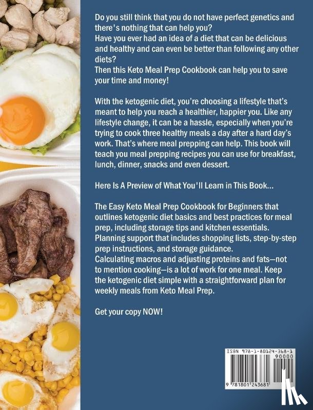 Landry, Amy - The Easy Keto Meal Prep Cookbook for Beginners