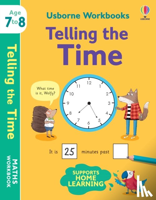 Bathie, Holly - Usborne Workbooks Telling the Time 7-8