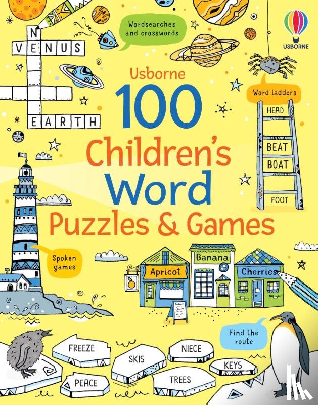 Clarke, Phillip - 100 Children's Word Puzzles and Games