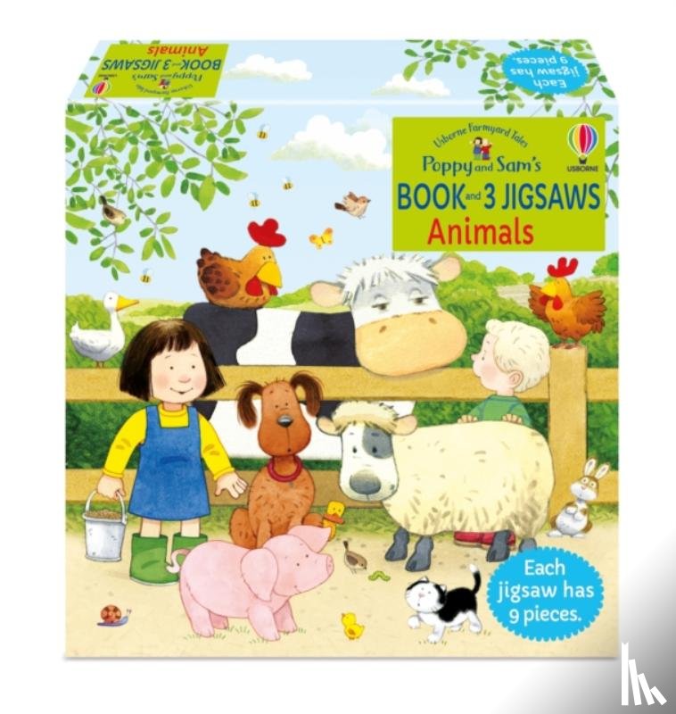 Amery, Heather - Poppy and Sam's Book and 3 Jigsaws: Animals