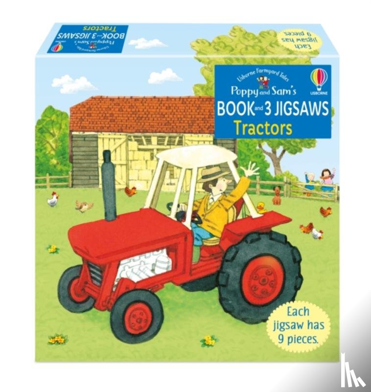 Amery, Heather - Poppy and Sam's Book and 3 Jigsaws: Tractors