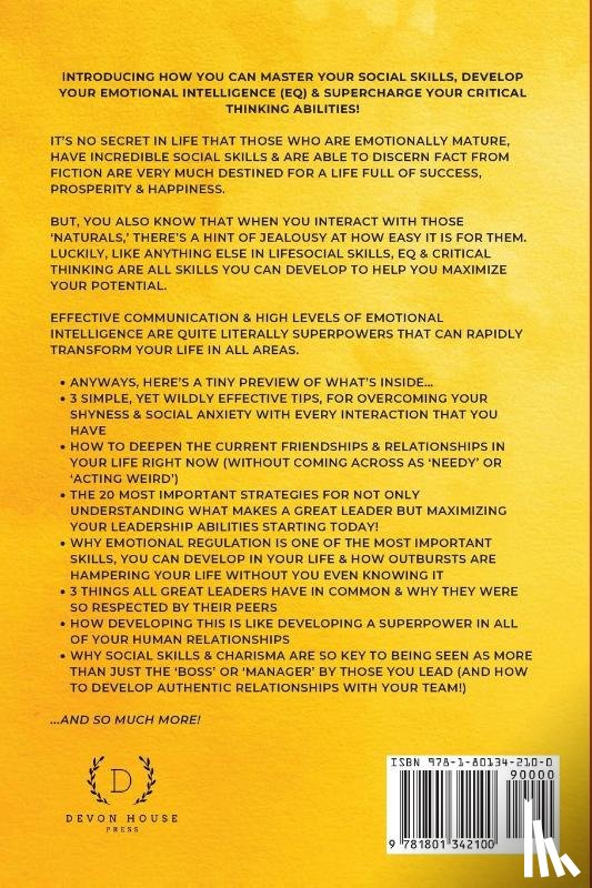 Hunter, Stewart - Social + Communication Skills & Emotional Intelligence (EQ) Mastery (4 in 1)