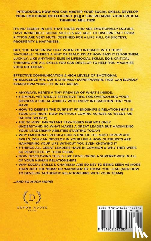 Hunter, Stewart - Social + Communication Skills & Emotional Intelligence (EQ) Mastery (4 in 1)
