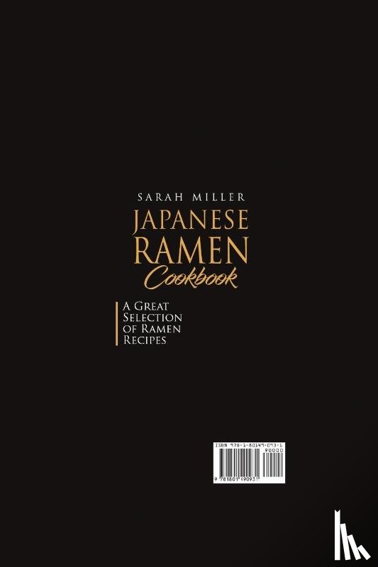Miller, Sarah - Japanese Ramen Cookbook